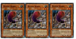 Yugioh- 3X Medusa Worm - Common - Unlimited - TLM-EN022 - Near Mint - Image 1