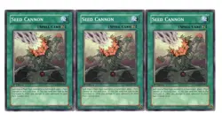 Yugioh- 3X Seed Cannon - Common - 1st Edition - CRMS-EN057 - Near Mint - Image 1