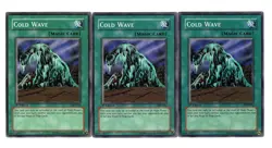 Yugioh- 3X Cold Wave - Common - 1st Edition - PSV-062 - Light Play - Image 1