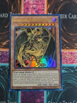 Yu-Gi-Oh! Hamon, Lord of Striking Thunder SDSA-EN043 1st Edition Ultra Rare NM - Image 1