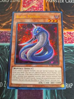 Yu-Gi-Oh! Black Mamba BLMR-EN019 Ultra Rare 1st Edition Near Mint - Image 1