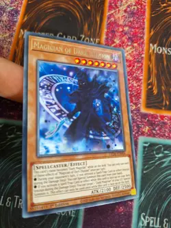 Yu-Gi-Oh! TCG Magician of Dark Illusion LED6-EN006 Rare 1st Edition Near Mint - Image 2
