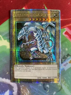 Yugioh Blue-Eyes White Dragon QCR LC01-EN004 VLP - Image 1