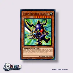 Yu-Gi-Oh! 1st Edition Toon Buster Blader Common LDS1-EN065 NM - Image 1