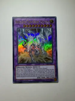 Yugioh - Blue-Eyes Twin Burst Dragon - Ultra - 1st - LDS2-EN019 - NM - Image 1