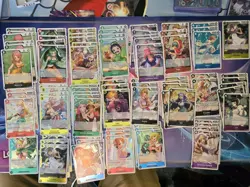 BANDAI ONE PIECE EB-03 HEROINES RARE FOIL LOT OF 83 - Image 1