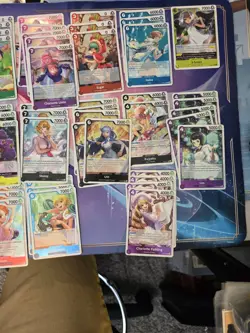 BANDAI ONE PIECE EB-03 HEROINES RARE FOIL LOT OF 83 - Image 3