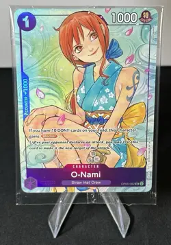 O-Nami (Illustration Box Vol.1) OP05-062 One Piece Promotion Card - Sealed! - Image 1