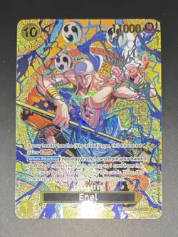 ONE PIECE CCG Adventure On Kami’s Island ENEL SP SR Special Print OP15 EB02-052 - Image 1