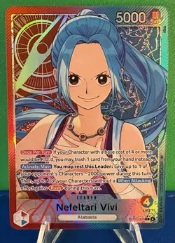Nefeltari Vivi EB03-001 (Alt Art) One Piece Extra Booster: Heroines - Near Mint - Image 1