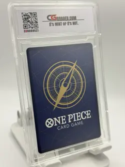 CG GRADED 2023 ONE PIECE JPN PROMO #P-043 MONKEY D. LUFFY WEEKLY SHONEN JUMP - Image 2