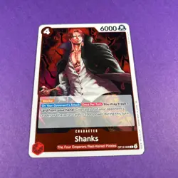 Shanks OP12-008 R Legacy Of The Master One Piece Card Trading Card TCG - Image 2