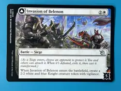Mtg Invasion of Belenon / Belenon War Anthem March of the Machine Regular - Image 2