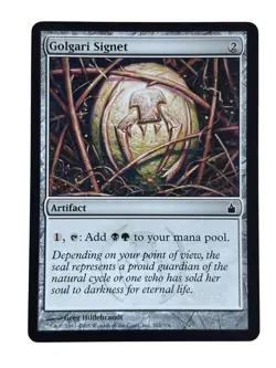 MTG Magic the Gathering 1x LP Golgari Signet Ravnica: City of Guilds x1 - Image 1