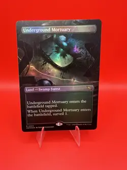 Underground Mortuary (Borderless) [Murders at Karlov Manor] Near Mint - MTG - Image 1