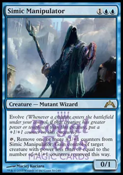 Simic Manipulator 1x FOIL GTC MTG Gatecrash Rare MINT blue - Image 1