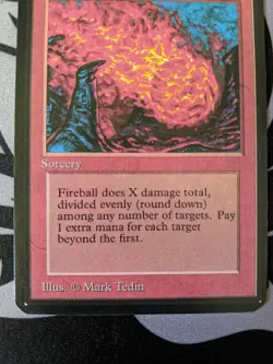 Fireball ~ Alpha [Near Mint][Magic MTG] - Image 3