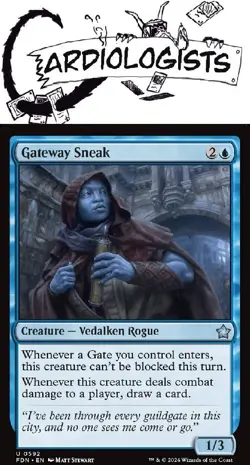 Gateway Sneak 0592 | Magic the Gathering MTG | Foundations | Uncommon | NM - Image 1