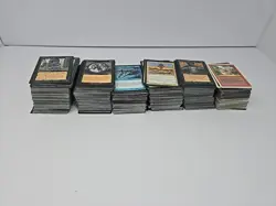 Vintage MTG Magic the Gathering Lot - 1100 Cards - Revised / Ice Age / Urza Saga - Image 1