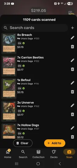 Vintage MTG Magic the Gathering Lot - 1100 Cards - Revised / Ice Age / Urza Saga - Image 5