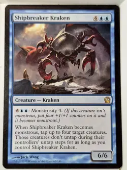 Shipbreaker Kraken - Theros - Magic the Gathering MTG Nice! - Image 1