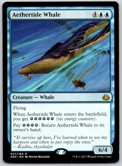 Aethertide Whale - Aether Revolt AER - MTG - LP Magic - 27 R - Image 1