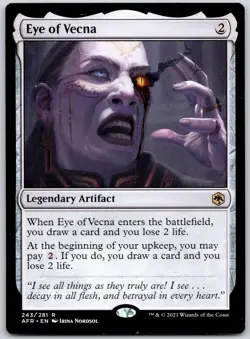 Eye of Vecna - Adventures in the Forgotten Realms AFR - MTG - LP Magic - 243 R - Image 1