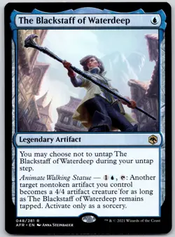 The Blackstaff of Waterdeep - Adventures in the Forgotten Realms AFR - MTG - LP - Image 1