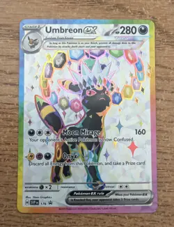 Pokemon Card - Umbreon ex - Scarlet & Violet Promo SVP 176 Holo Promo Prismatic - Image 1