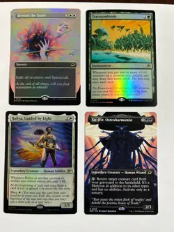 Edge of Eternities MTG Rare Card Lot of 4 cards NEVED PLAYED 3 Foils 1 Non Foil - Image 1