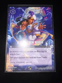 NEW Disney Lorcana A Whole New World Infinity Promo Card 10/C1 EN 1 Non-Foil - Image 1