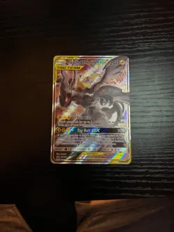 Pikachu & Zekrom GX SM168 TAG TEAM Full Art Promo Pokemon Card - Image 3
