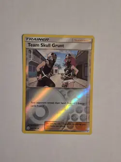 Pokemon - SM - Team Skull Grunts Trainer Card - 133/149 - Reverse Holo - NM/M - Image 1