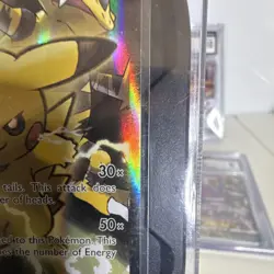 Pikachu EX XY124 Full Art Holo Black Star Promo 130 HP Pokemon Card - Image 3