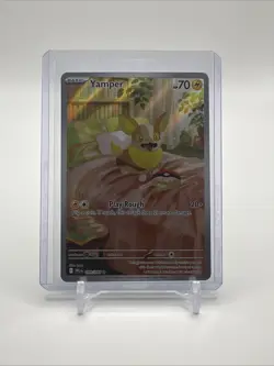 Yamper 099/094 Me02: Phantasmal Flames Holo NM Pokemon Card Illustration Rare - Image 3