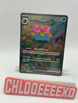 Pokemon TCG Venusaur EX Holo Special Illustration Rare Card SV 198/165 151 NM - Image 1