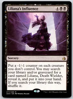 Liliana's Influence - Amonkhet AKH - MTG - LP Magic - 277 R - Image 1