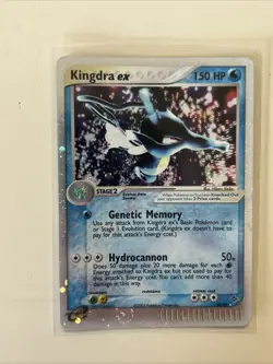 Pokemon Kingdra EX Dragon TCG Holo Card 92/97 HP Rare - Image 1