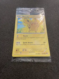 Pokemon Card - Pikachu XY 42/146 - Holo - Movie Promo - Factory Sealed - Image 2