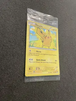 Pokemon Card - Pikachu XY 42/146 - Holo - Movie Promo - Factory Sealed - Image 3