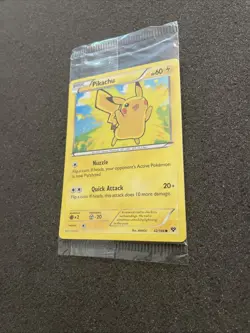 Pokemon Card - Pikachu XY 42/146 - Holo - Movie Promo - Factory Sealed - Image 4