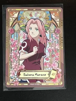 Sakura Haruno NARUTO (SP-003L5) Naruto Kayou Card Heaven's Scroll - English - Image 1