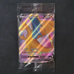 Pokemon Card Charizard SWSH 050 - Promo Champion's Path ENG English Sealed NM - Image 1