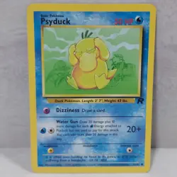 Pokemon Psyduck 65/82 Team Rocket TCG Card - Image 1