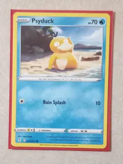 Psyduck 024/203 Pokemon Trading Card Game SWSH07: Evolving Skies Regular - Image 1