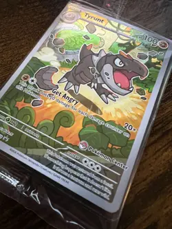 Tyrunt 70 Pokemon Center Promo Perfect Order Sealed Pokemon Card - Image 1