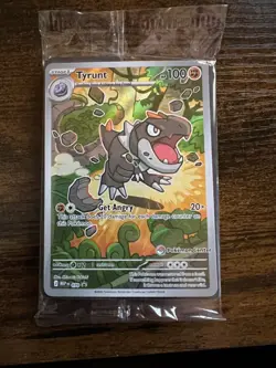 Tyrunt 70 Pokemon Center Promo Perfect Order Sealed Pokemon Card - Image 2
