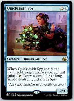 Quicksmith Spy - Aether Revolt AER - MTG - LP Magic - 41 R - Image 1