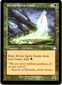 Elvish Spirit Guide (Retro Frame) Dominaria Remastered, 338 NM - Image 1