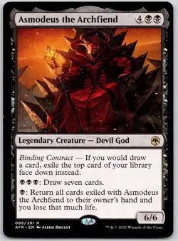 Asmodeus the Archfiend - Adventures in the Forgotten Realms AFR - MTG - LP Magic - Image 1